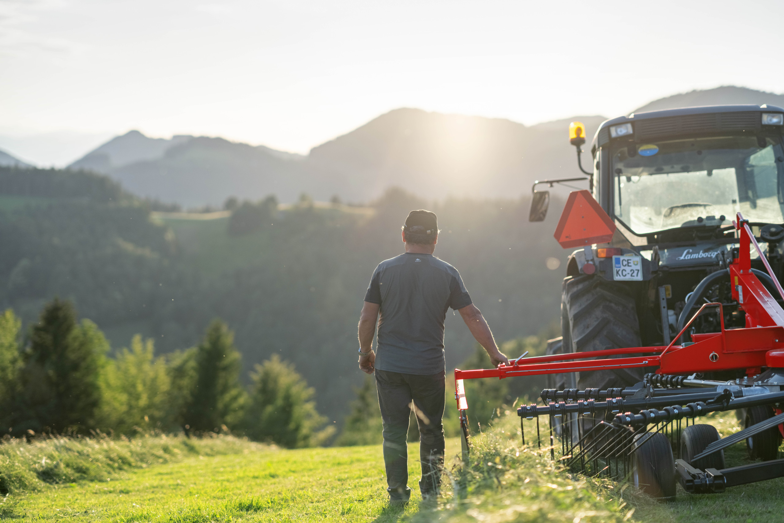 Grassland Harvesting with a SIP Disc Mower